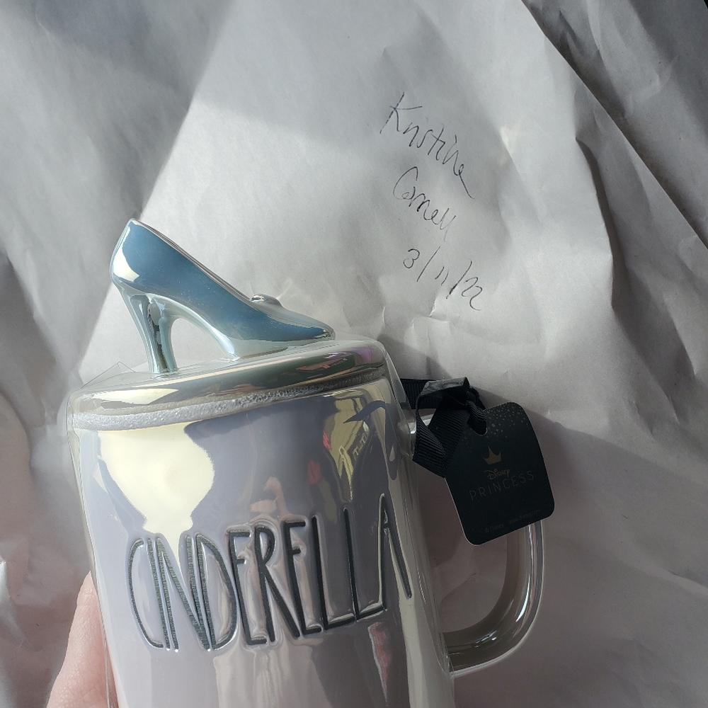 COPY - Rae Dunn Cinderella Topper Mug